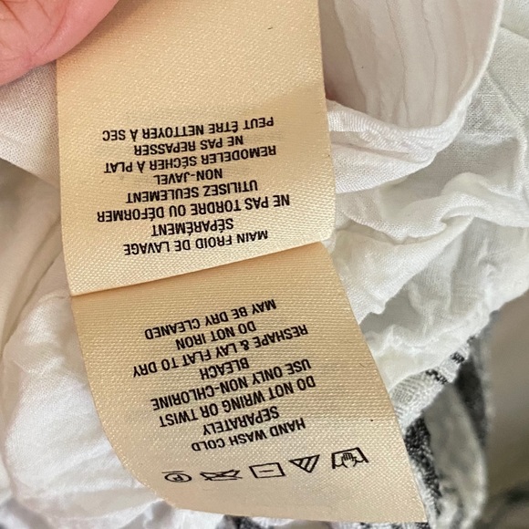 Anthropologie HD in Paris Striped Tie Front dress - Picture 11 of 12